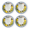 Piatto-pasta-23-limoni-set-da-4 Pasta Lemon Plate set Ø23