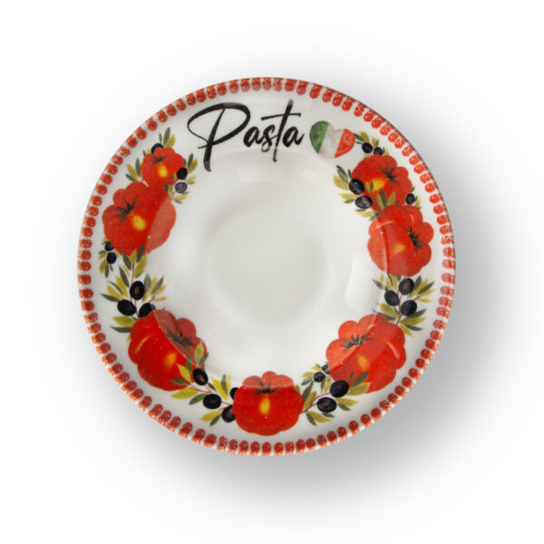 Piatto-pasta-23-pomodoro Tomato Pasta plate set Ø23