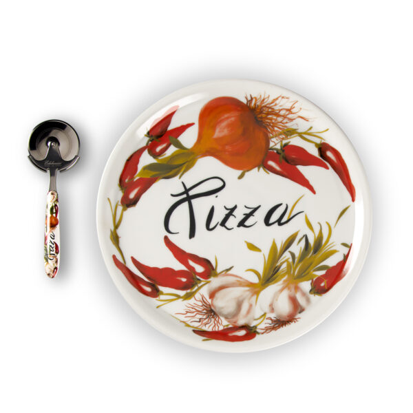 Pizza plate set Sicily