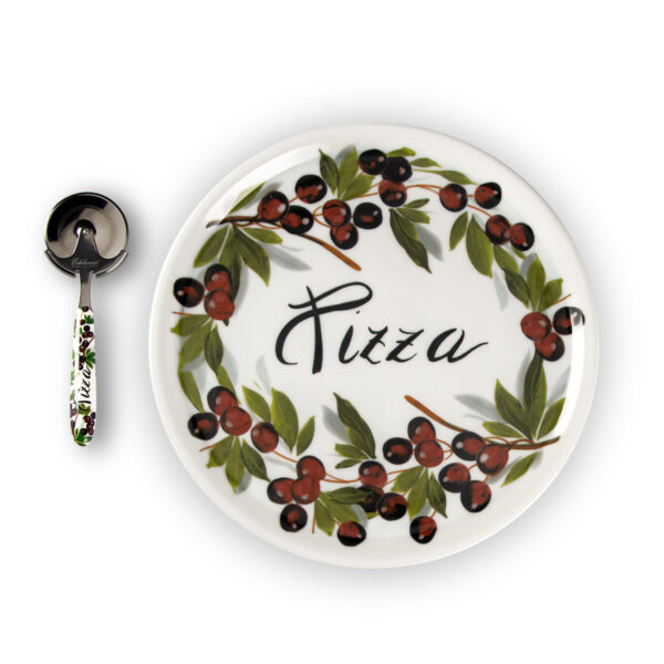 Pizza plate set Sicily