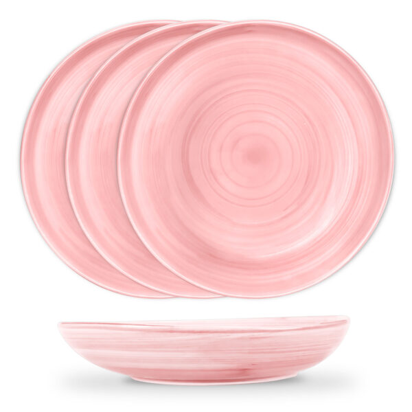 Set-tavola-rosa-fondo Romantic pink set