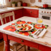 Tovaglietta-pomodori-e-olive-ambientata-ok Placemat with tomatoes and olives