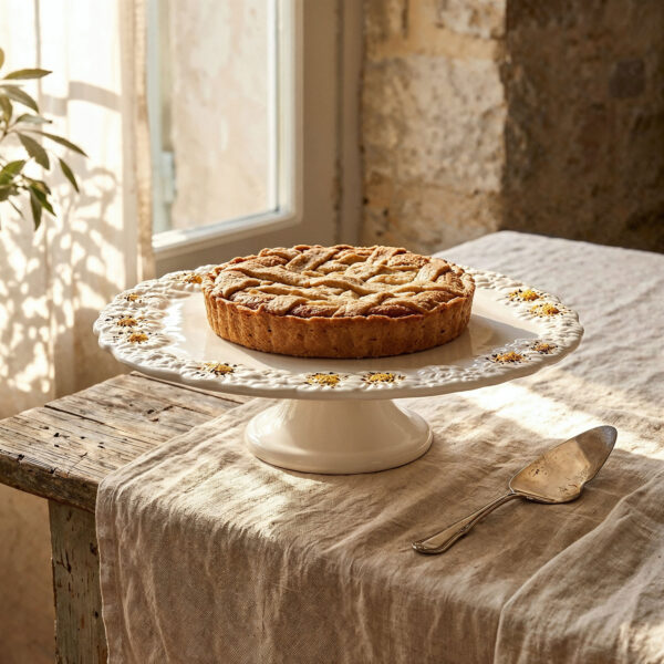 alzata-margherite-grande-bianca-ambientata-ok Cake stand big with daisies