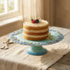 Cake stand big with Tiffany daisies