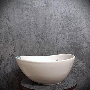 Bowl Ø23 with octopus