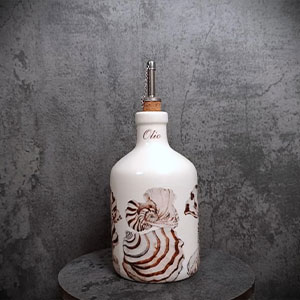 Seashells oil jar