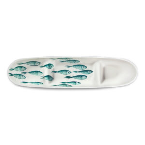 Appetiser tray with fishes