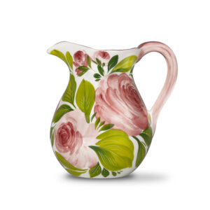 Pitcher with roses