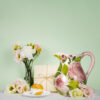 Pitcher with roses