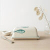 Butter holder with fishes