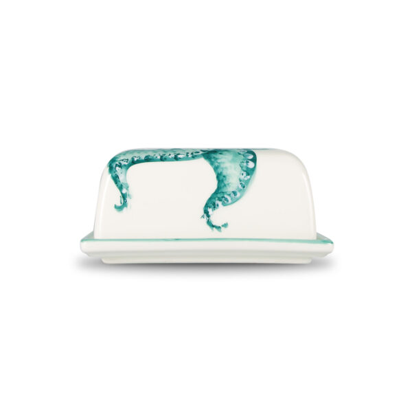 Butter holder with octopus