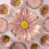 Big pink daisy table centrepiece