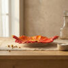 Red daisy table centrepiece