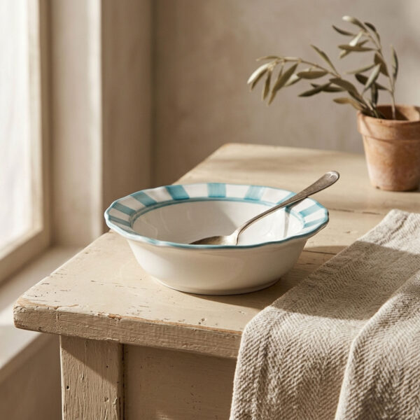 Riviera light blue bowl 14