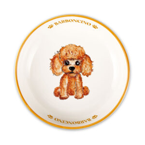 Medium Bowl with Poodle