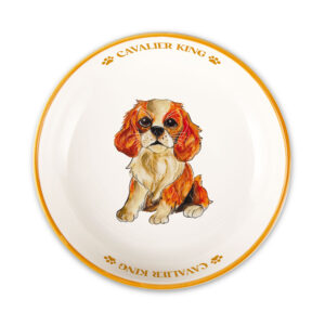 Medium Bowl with Cavalier King Charles Spaniel