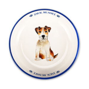 Medium Bowl with Jack Russel
