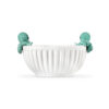 Bowl with Tiffany octopuses Ø18