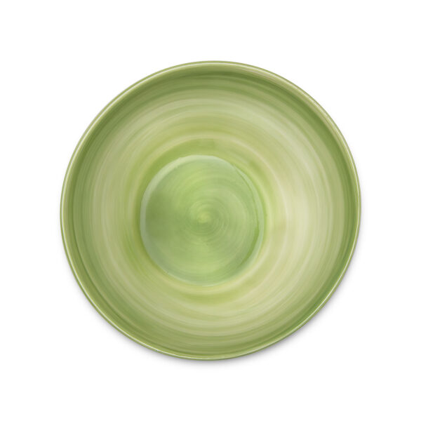 ciotola-da-23-mono-verde-sopra-ok Green bowl Ø23