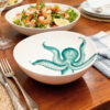 Bowl Ø23 with octopus