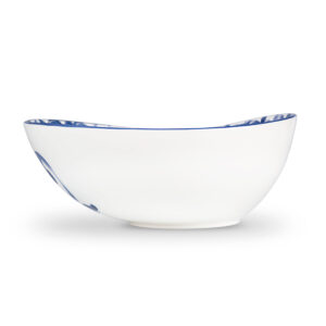 Bowl Ø28 with Blue Damask & Lemons