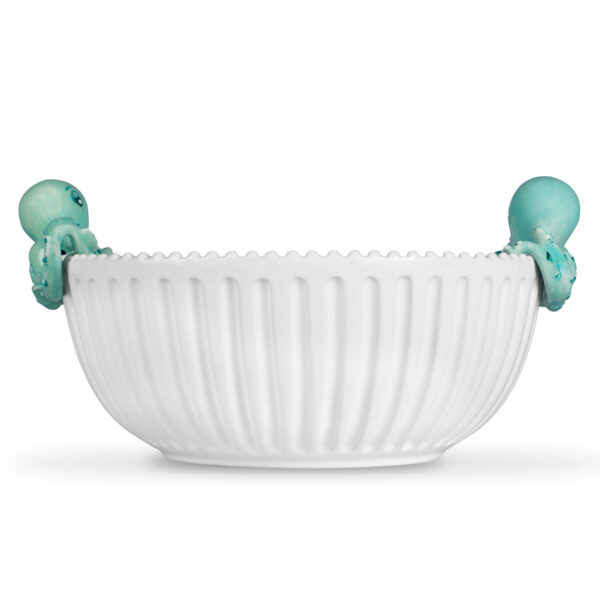 Bowl with Tiffany octopuses Ø29