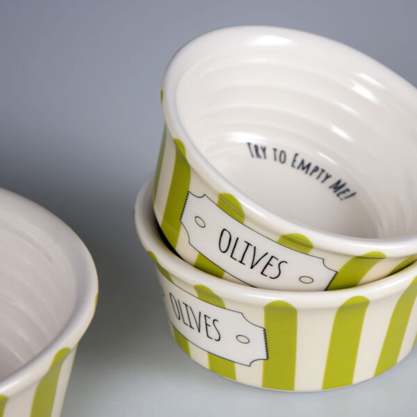 Ceramic olives bowl 13