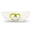 ciotola-grande-limoni-damascato-verde Ceramic bowl decorated lemons damask green 34
