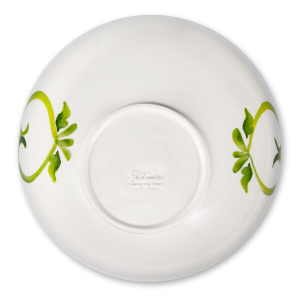 ciotola-grande-limoni-damascato-verde-sotto Ceramic bowl decorated lemons damask green 34