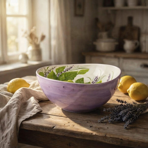 ciotola-limoni-lavanda-23-ambientata-ok Bowl Ø23 with Lemons and lavender