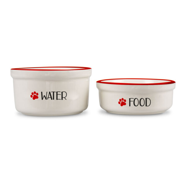 Bombay cat bowl set