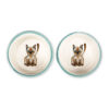 Siamese cat bowl set