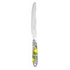 Table knife with lemons and lavender