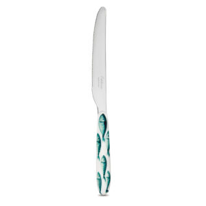 Table knife with fishes