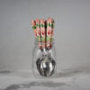 cucchiai-rose-vaso Spoon with roses