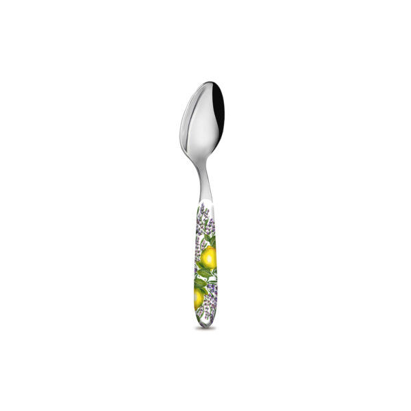 cucchiaino-limoni-lavanda Mug and teaspoon with Lemons and lavender