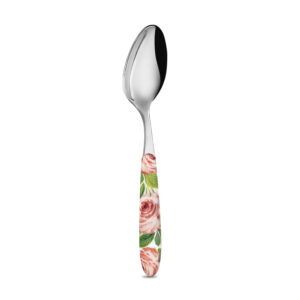Spoon with roses