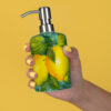Soap dispenser with lemons