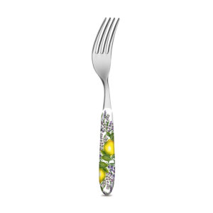 Fork with lemons and lavender