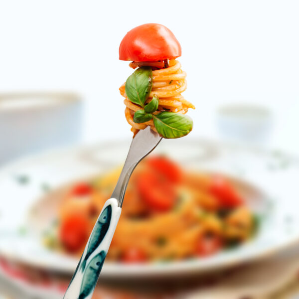 Fork with fishes