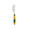 Dessert fork with lemons