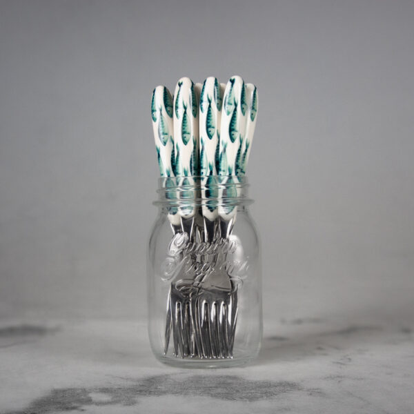 Fork with fishes