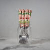 forchette-rose-vaso Fork with roses