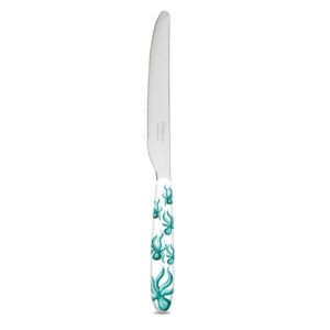 Table knife with octopus