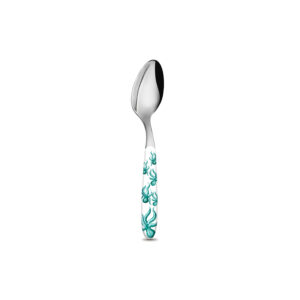 Mug and teaspoon with octopus