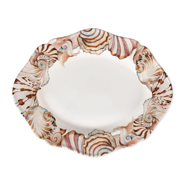 Seashells serving tray