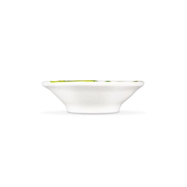 Ceramic bowl decorated with embossed lemons