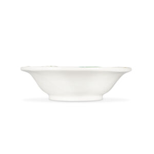 Ceramic bowl decorated with embossed lemons