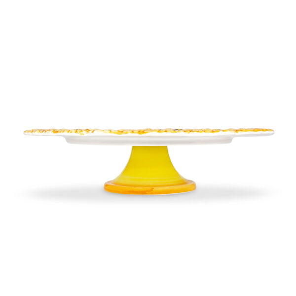 Cake stand big with yellow daisies
