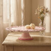 margherite-alzata-grande-rosa-ambientata-ok Big cake stand with pink daisies